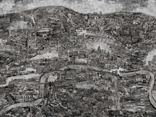 Photo Collage Turned into Citymaps – Fubiz™ #photo