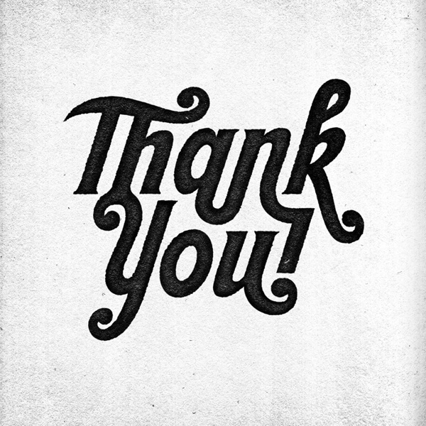 THANK YOU #photocopy #ligature #texture #typography