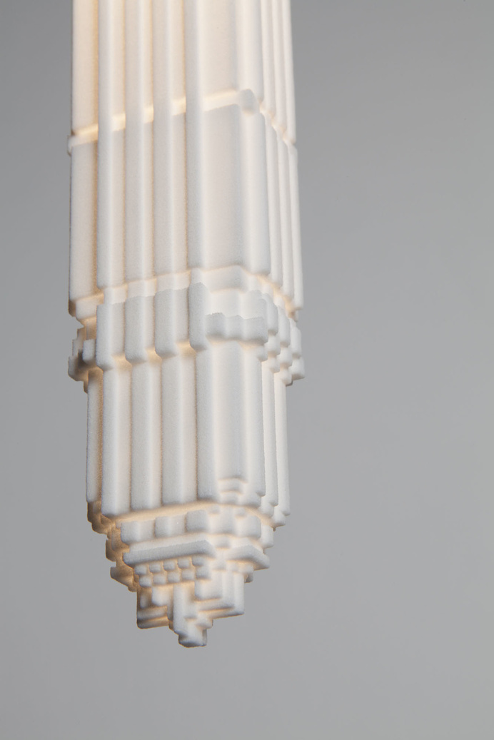 3D Printed Lightbulbs Shaped Like Skyscrapers