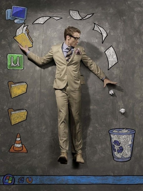 Illustration and model man #model #surrealism #chalk #illustration #photography #art #street
