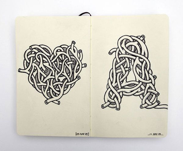 #illustration #moleskin