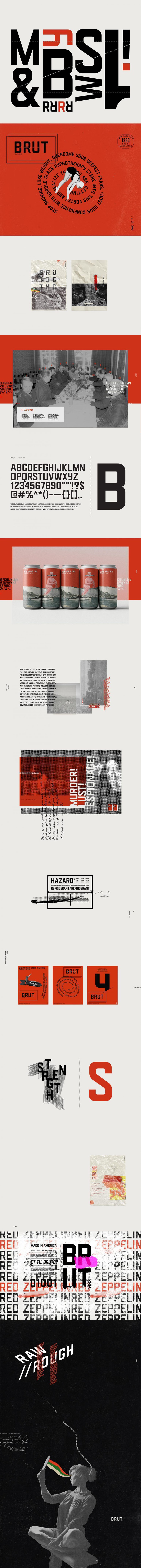 Free Brut Gothic Sans Serif Font