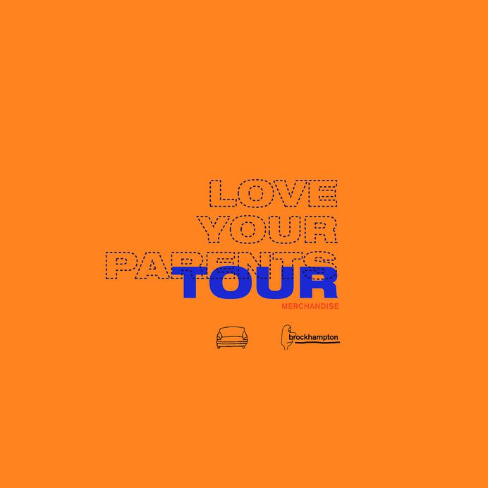 hk on Instagram: “some of the @brckhmptn “LOVE YOUR PARENTS” tour merchandise — only available at the shows.”
