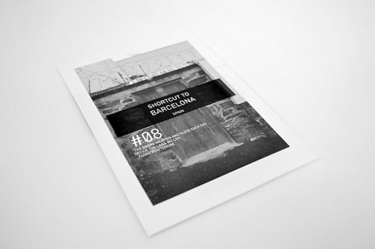 Jack Walsh #fold #foldout #shortcut #white #black #to #barcelona #and #layout #booklet #editorial