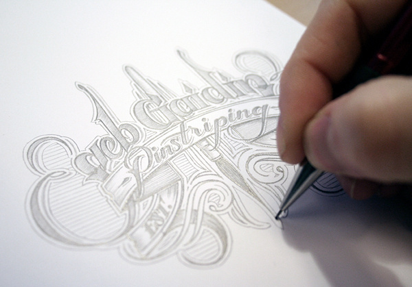 Hand drawn typography by Seb Gaidin #drawn #hand #typography