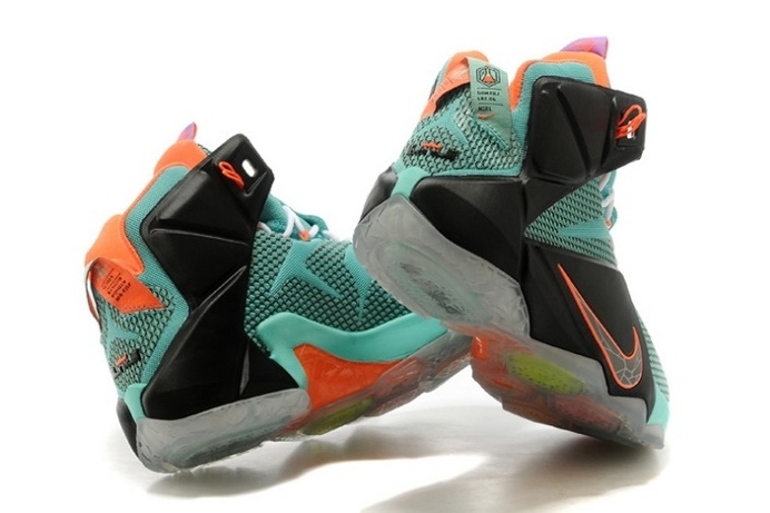Shoes Nike Sale Zoom Lebron Xii 12 Mens Online Green Black on
