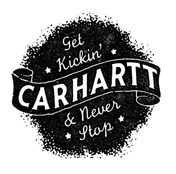 Carhartt #carhartt #young #cassaro #dan #jerks #logo #typography
