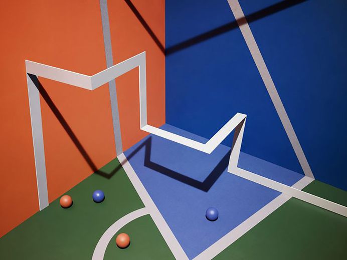 Ping Pong is a photography series by renowned London-based photographer, James Day. Featuring a deconstructed, multidimensional ping pong table, the project plays with light and shadows, geometric lines and illusion, as well as perspective. For more of the most beautiful designs visit mindsparklemag.com  