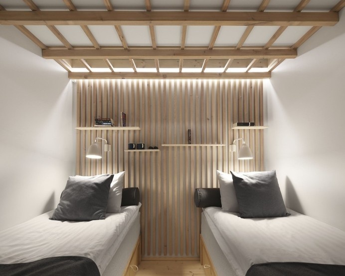 Dream Hotel by Studio Puisto Architects #interior #minimalist #design #minimalism