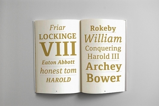 Cordale / Specimen book / concept 1 | Flickr - Photo Sharing! #cordale #print #book #typography