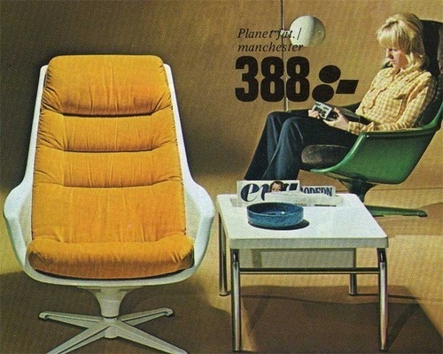 IKEA 1973 #white #modern #yellow #ikea #vintage #mod