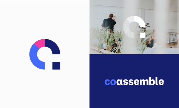Coassemble Logo Design #graphicdesign #design #designinspiration #logo #logos #logodesigns #vector #branding #brandidentity #identity #identitydesign #visualidentity #logoinspirations #graphicdesignblog #logothorns #logosai #logoplace #minimallogo