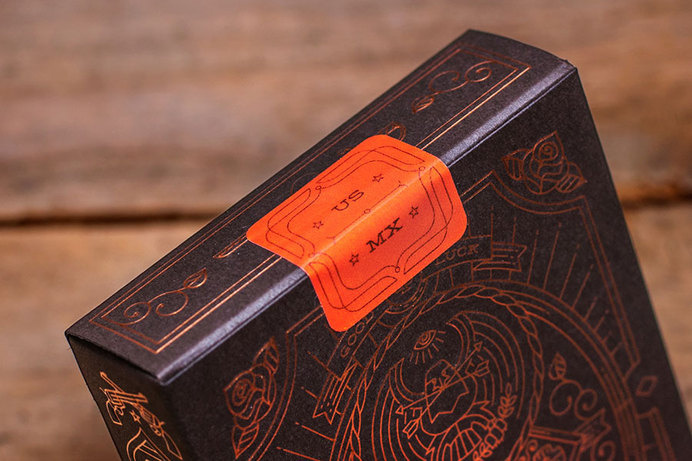 borderline via www.mr-cup.com #packaging #print #special #cards #foil