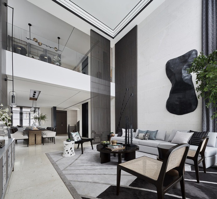 Poetic Design languages Interpret a Luxurious Riverside Residence in Southern China
