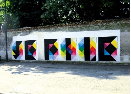 petersunna.com/found – randoms and inspiration #text #grid #colors #typeography #poster #street #pasting #rainbow