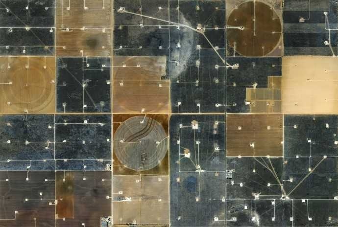 Beef & Oil by Mishka Henner #photography #aerial #landscape