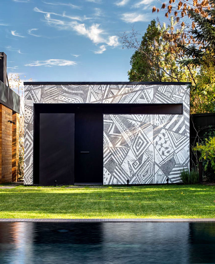 House in Black and White by Radina Gesheva - #architecture, #house, #home, #decor, #interior, #homedecor,