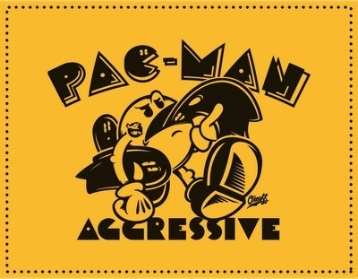 Oneoff Nation #aggressive #ghost #pacman #video #game
