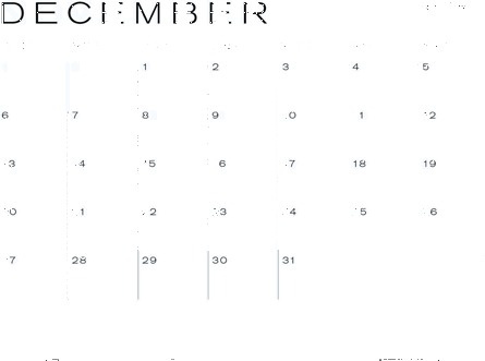 large beautiful minimal desk/wall calendar for 2015 #2015 #white #print #calendar #design #space #large #minimal #kickstarter #typography