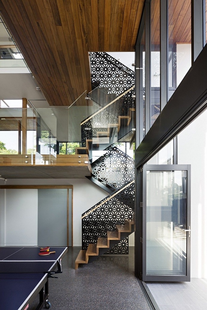 Christian House Has a Large Facade that Allows Generous Shapes and Volumes 4