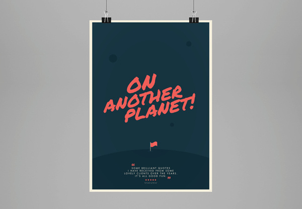 The client is always right... // Poster Collection on Behance #agency #freelance #humour #print #color #vibrant #client #poster #art #clients #typography