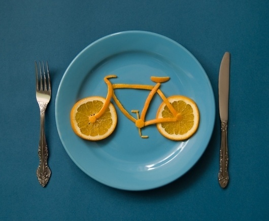 All sizes | Orange bike | Flickr - Photo Sharing! #bicycle #food