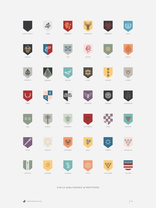 commanderspock: gentlythenight #of #icons #illustration #poster #type #game #thrones