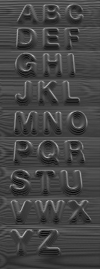 KWERK font on Typography Served #kwerk #font