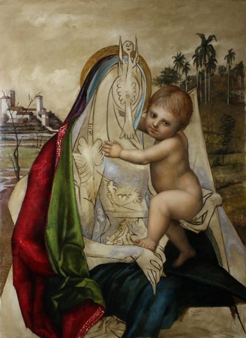 Cesar Santos | PICDIT #paintings #color #design #painting #art #artist