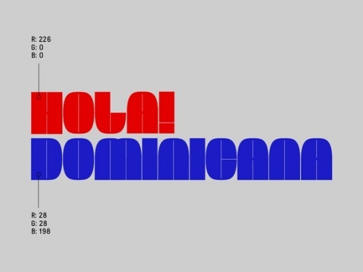 Hola! Dominicana ID on the Behance Network #branding #mexico #dominicana #design #graphic #hola #burocrata #logo