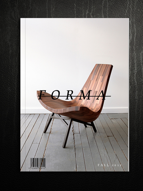 Magazine Cover Study #cover #chair