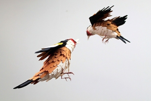 Images We Love — New Paper Birds and Wildlife by Diana Beltran Herrera #crafts #design #paper #art
