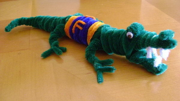 How to Make a Pipe Cleaner Lizard 