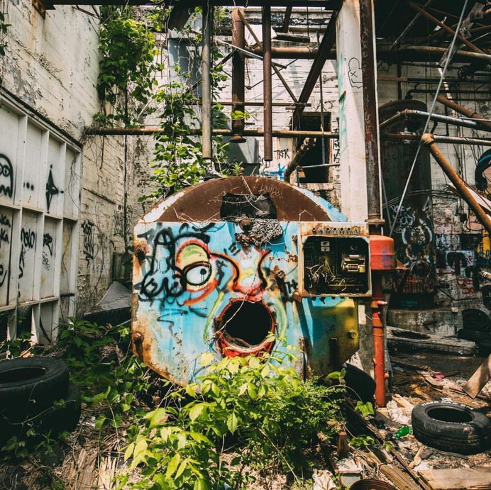 Abandoned Industrial Places Around America by Justin Jenny