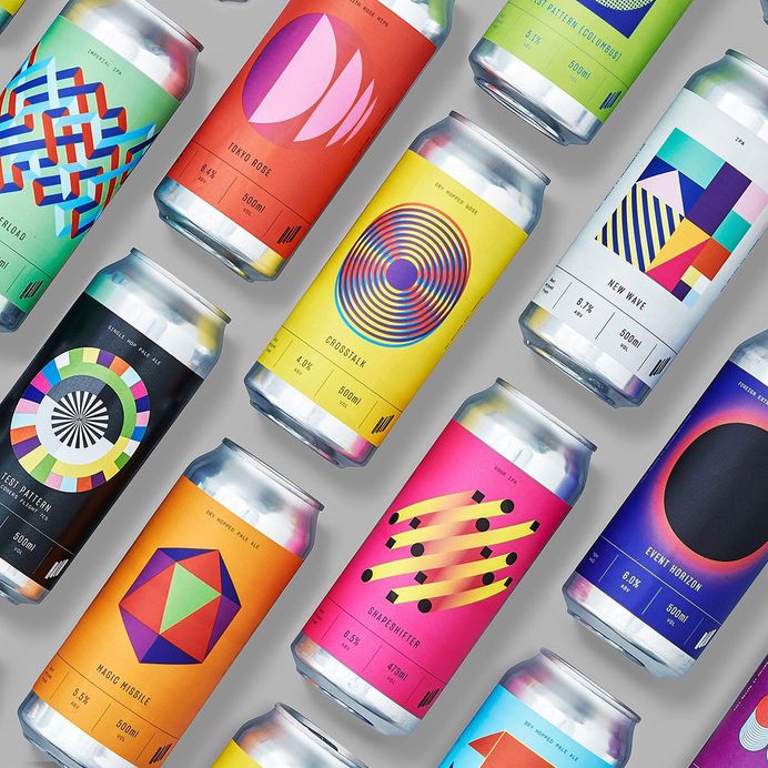 graphic design, beer, packaging