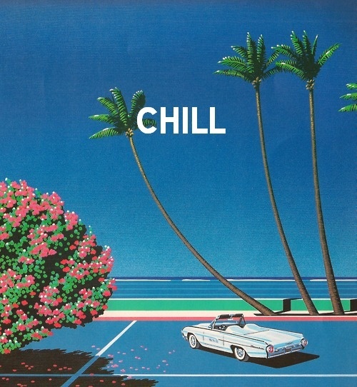 ホテル つぶれ屋 #painting #chill #poster