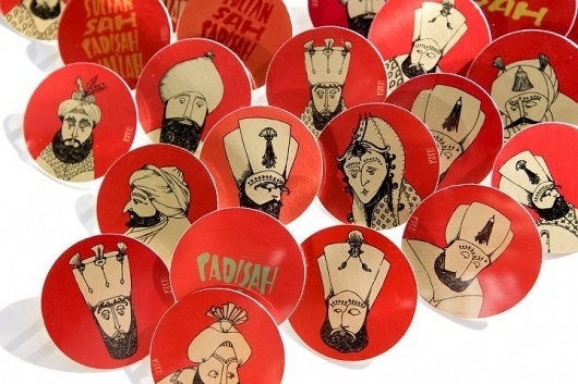 BADGES. #illustration #badge #kafa #ottoman