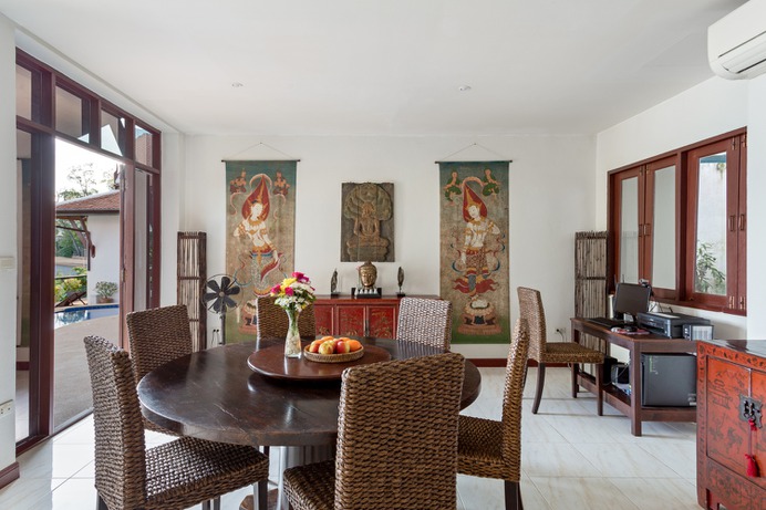 Pra Nang Villa Interior DiningPra Nang Villa Interior Dining