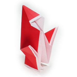 How to make a simple origami Santa Claus II (http://www.origami-make.org/howto-origami-christmas.php)