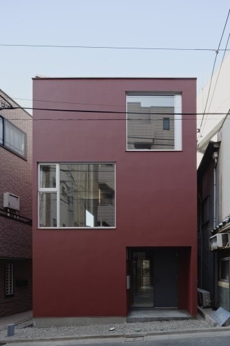 Rouge / APOLLO Architects & Associates | ArchDaily #bookcases #libraries #interiors #wood #architecture #stairs