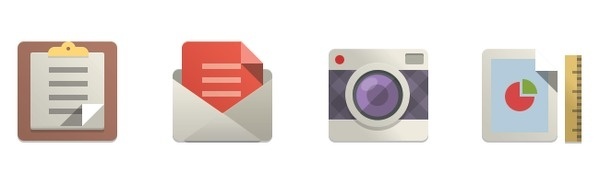 Flat Design Icons #flat #icons