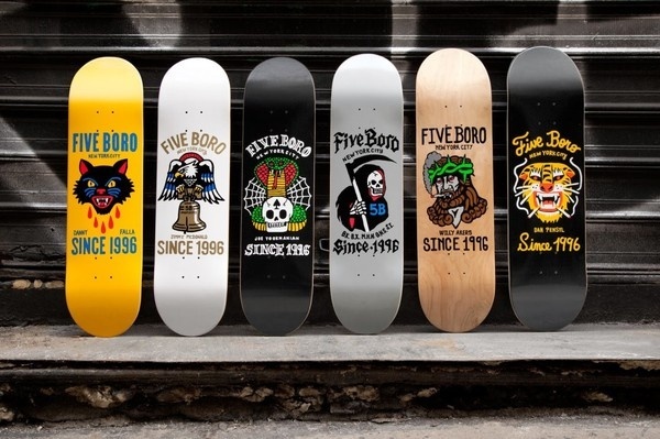 5BORONYC_5Bit_Series_Set_Lookbook #5boro #skateboards