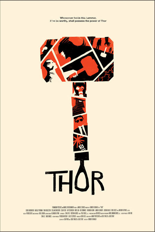 thor poster #movie #cinema #design #poster