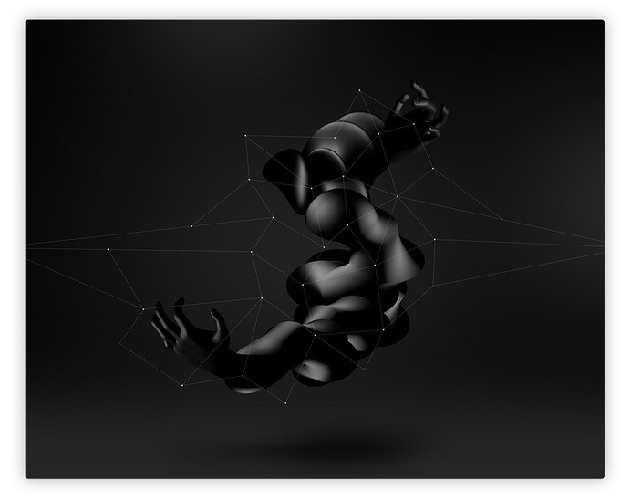 alcalay. art director & digital designer #abstract #black #digital #art #dark #3d