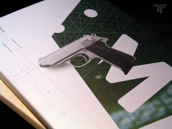 ArjoWiggins Brand Promotion #gun #print #design #graphic