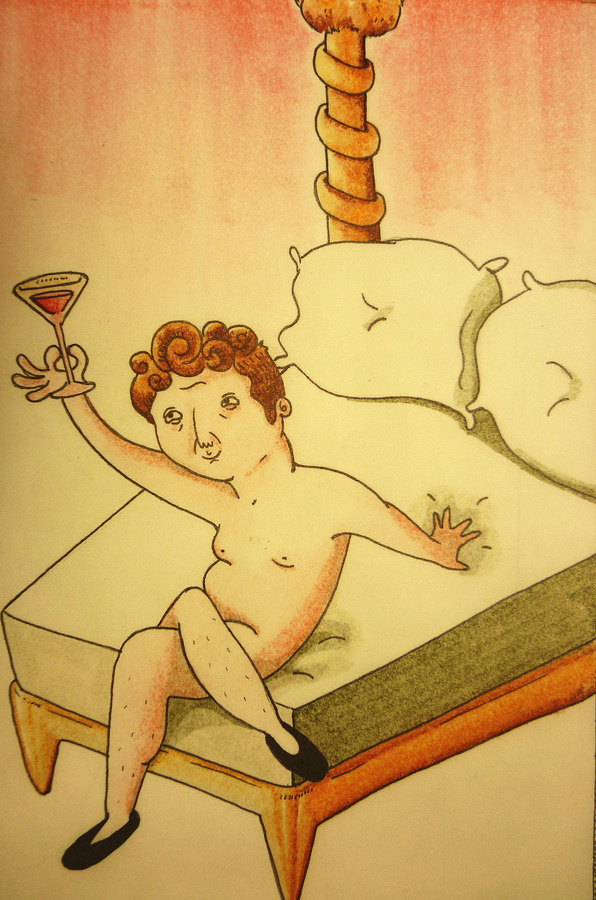 Dionisio #lust #alcohol #ilustration #god #funny