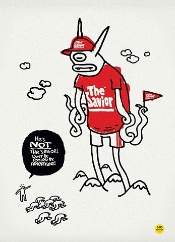 FFFFOUND! | Graphisms on the Behance Network #design #advertising #the #illustration #behance #network #savior #clever