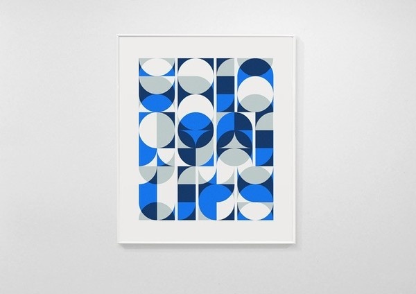 Circulitos #abstract #geometry #print #circle #overprint #overlay