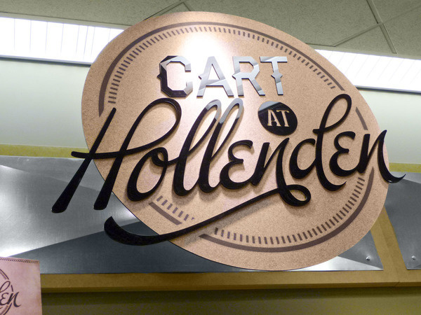 Cart at Hollenden on the Behance Network #signage #logo