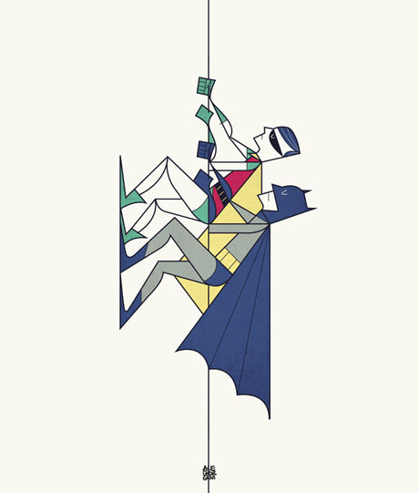 That's Amore! on Behance #robin #illustration #original #batman